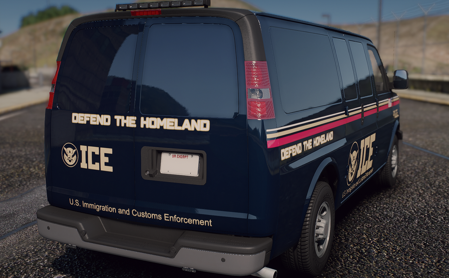 ICE Homeland Security Livery Pack