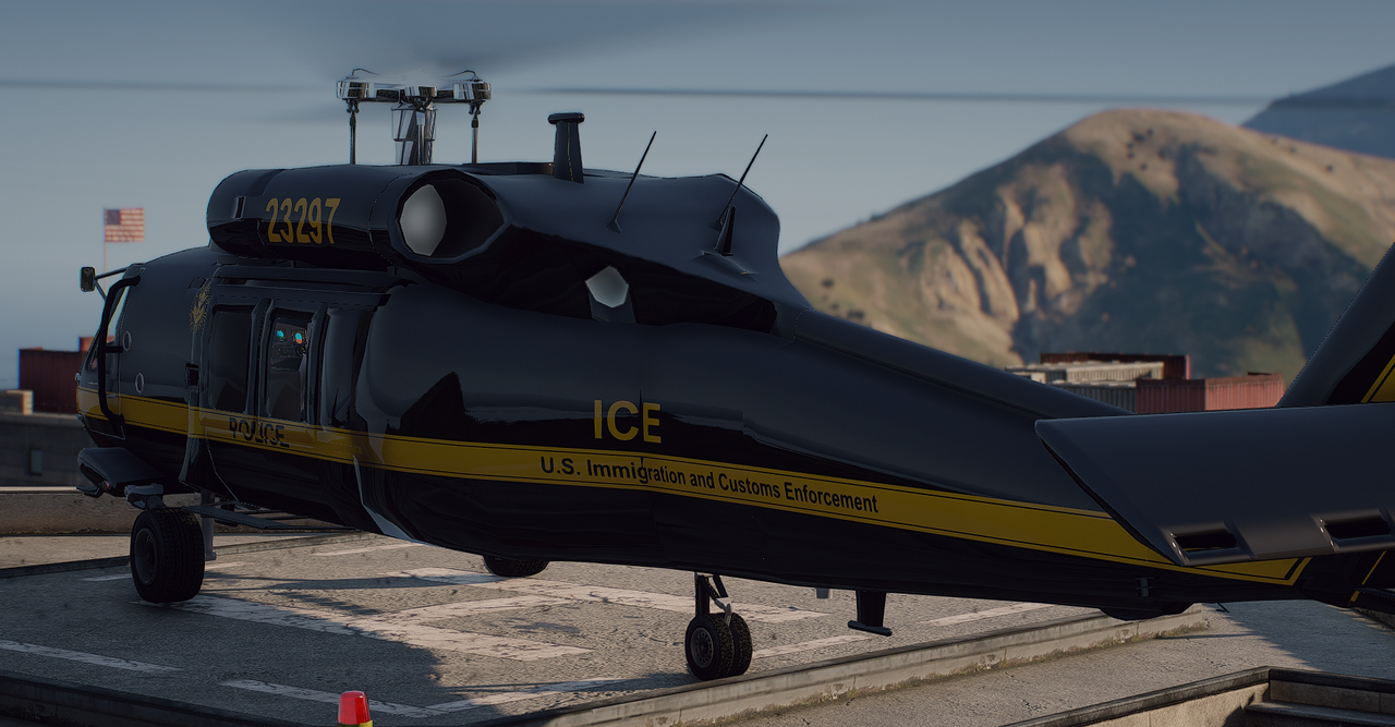 ICE Homeland Security Livery Pack – Marks Modifications