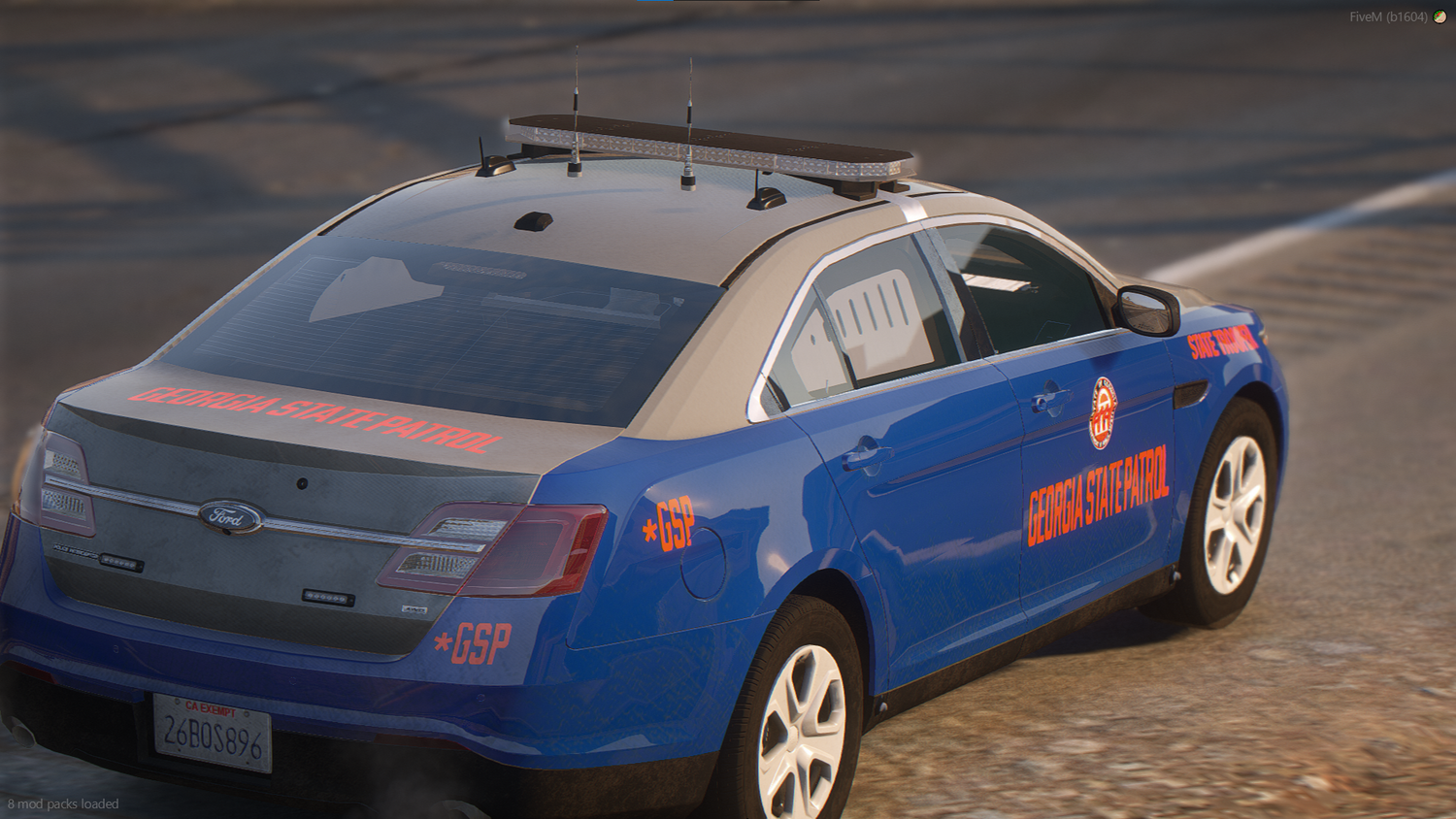 Georgia State Patrol Livery Pack